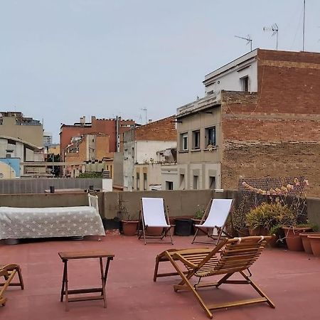 Small Room In Sants With Huge Terrace Βαρκελώνη Εξωτερικό φωτογραφία